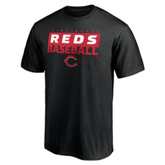 Cincinnati Reds Gain Ground T-Shirt Black