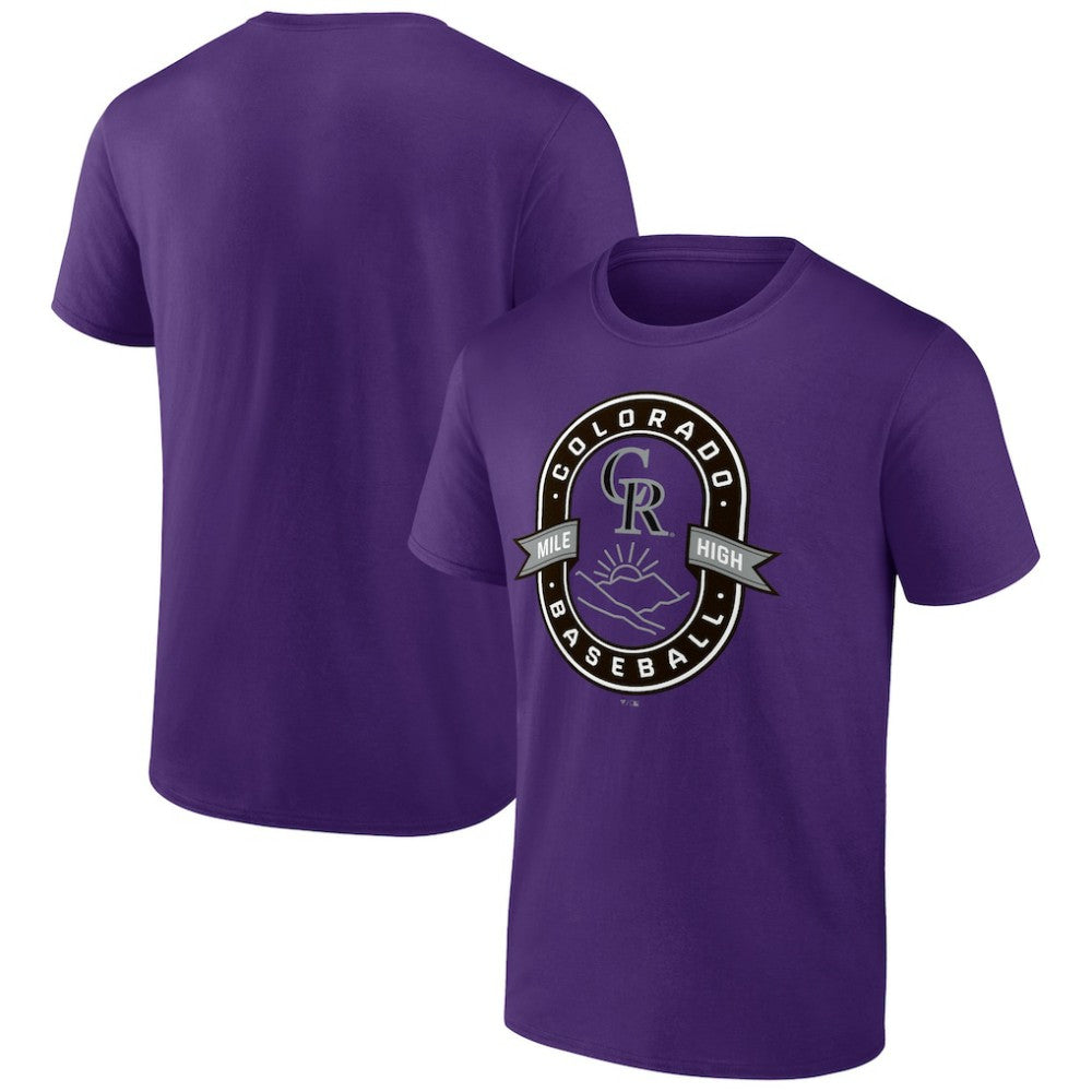 Colorado Rockies Glory Bound Mile high T-Shirt Purple