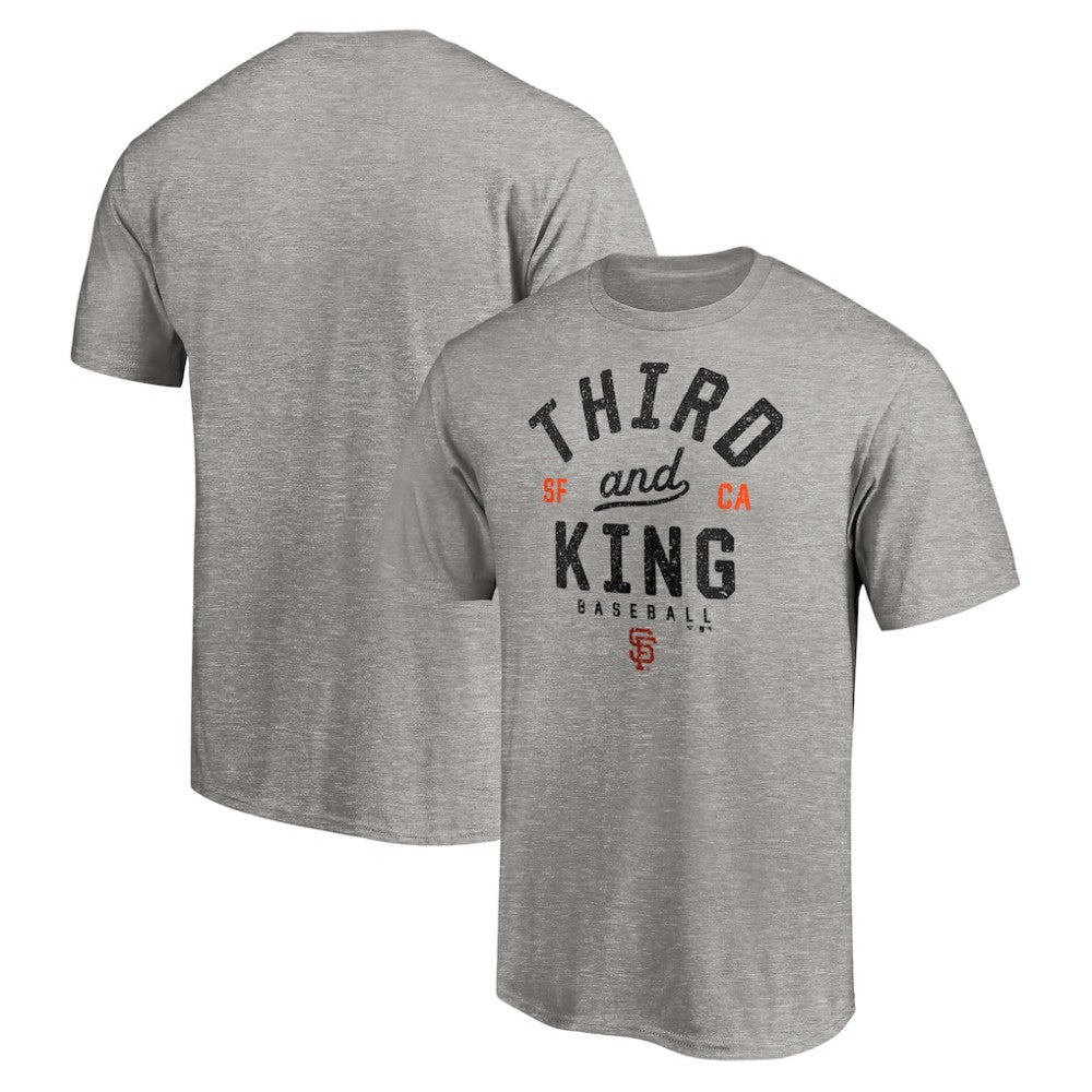 San Francisco Giants Heater T-Shirt Heather Gray