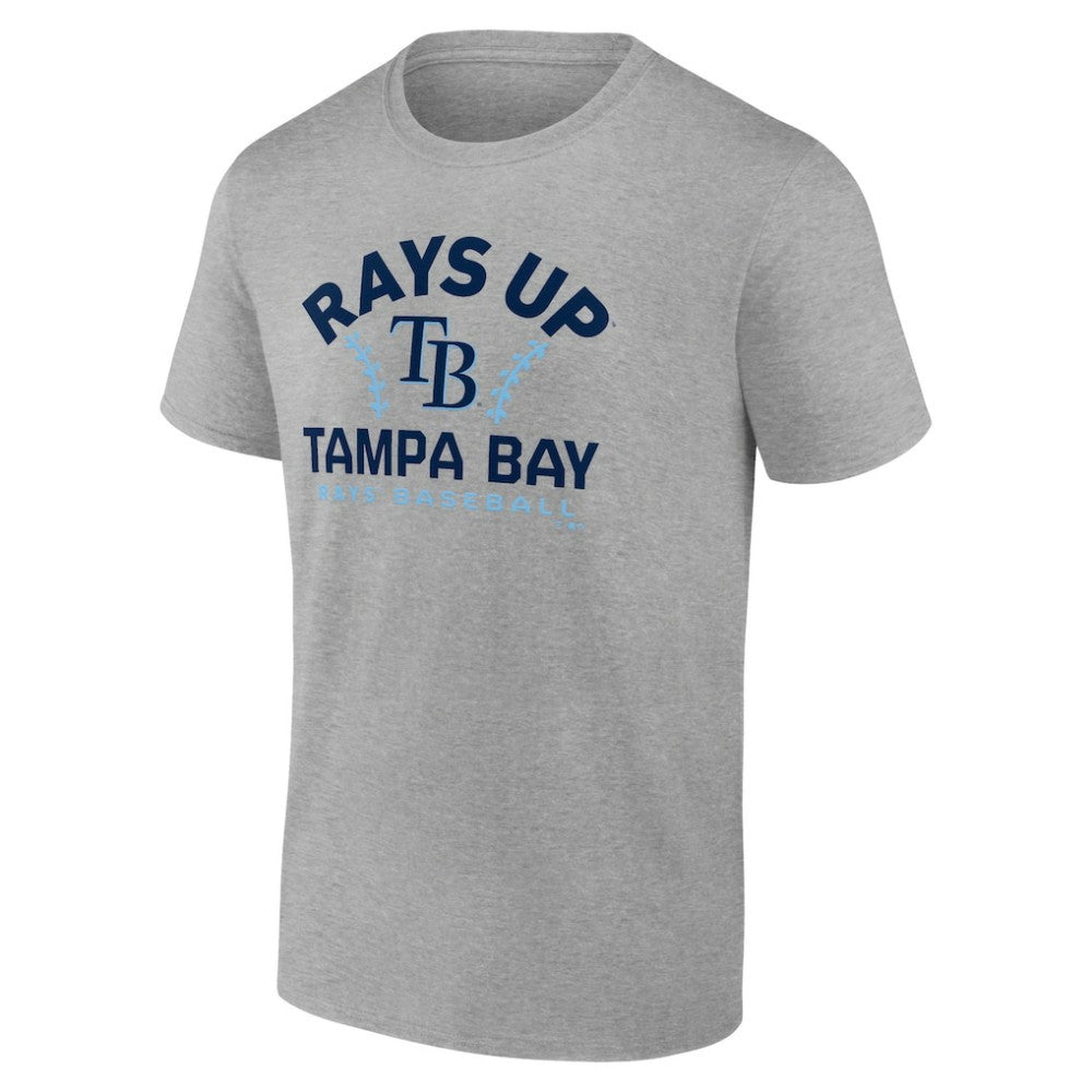 Tampa Bay Rays Team Go For Two T-Shirt Heather Gray