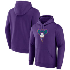 Arizona Diamondbacks Cooperstown Collection Pullover Hoodie Purple