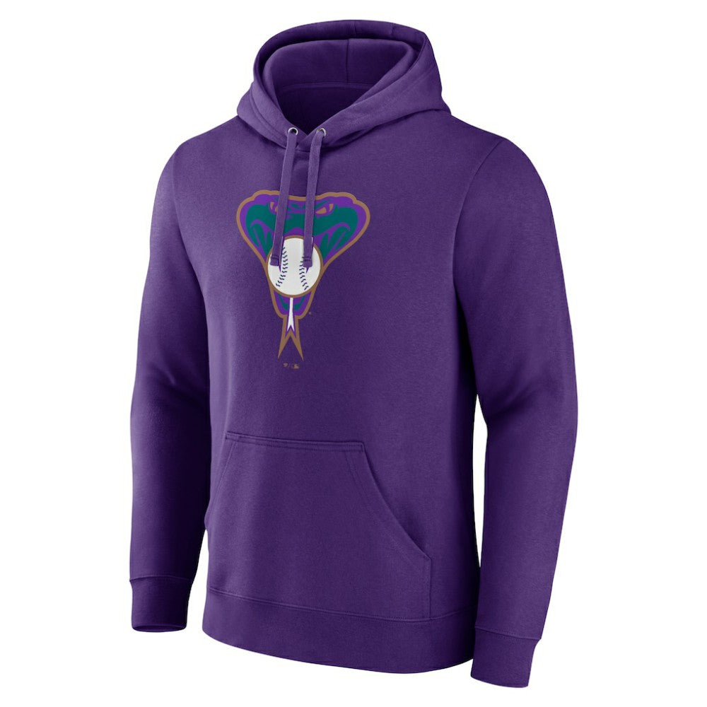 Arizona Diamondbacks Cooperstown Collection Pullover Hoodie Purple