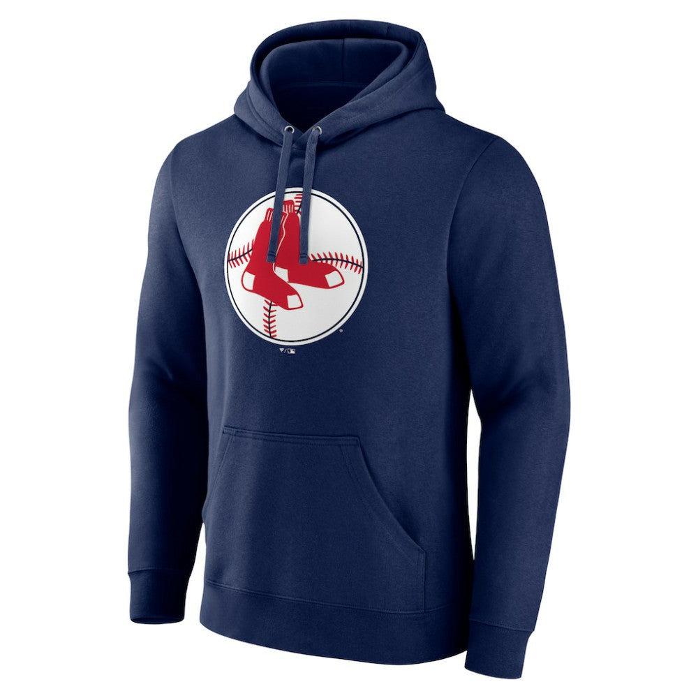 Boston Red Sox Cooperstown Collection Pullover Hoodie Navy