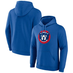 Chicago Cubs Cooperstown Collection Pullover Hoodie Royal
