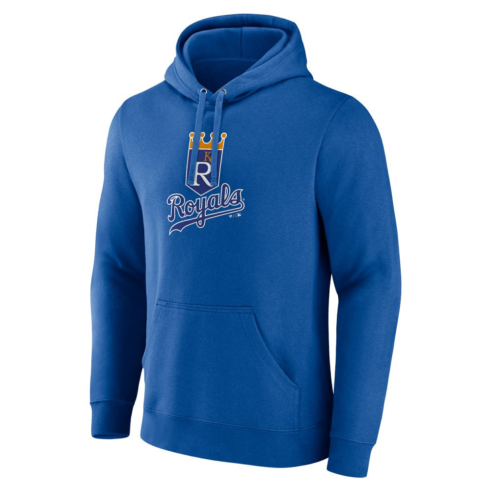 Kansas City Royals Cooperstown Collection Pullover Hoodie Royal