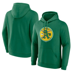 Oakland Athletics Cooperstown Collection Pullover Hoodie Green