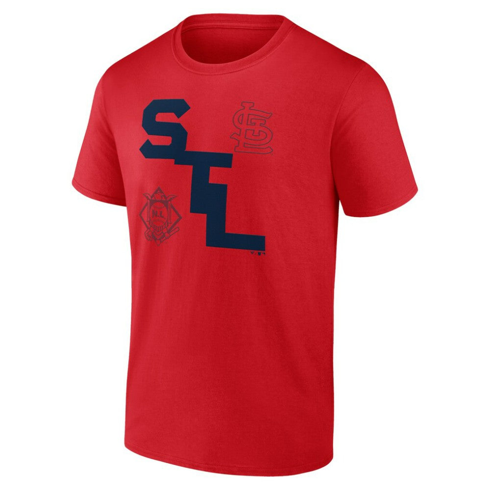 St. Louis Cardinals Record Shattered T-Shirt Red