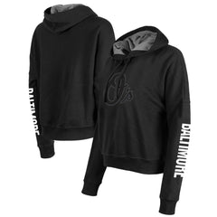 Baltimore Orioles Women's City Connect Pullover Hoodie Black