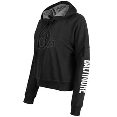 Baltimore Orioles Women's City Connect Pullover Hoodie Black