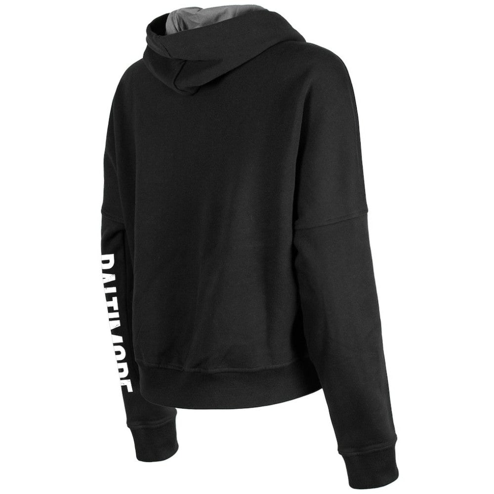Baltimore Orioles Women's City Connect Pullover Hoodie Black