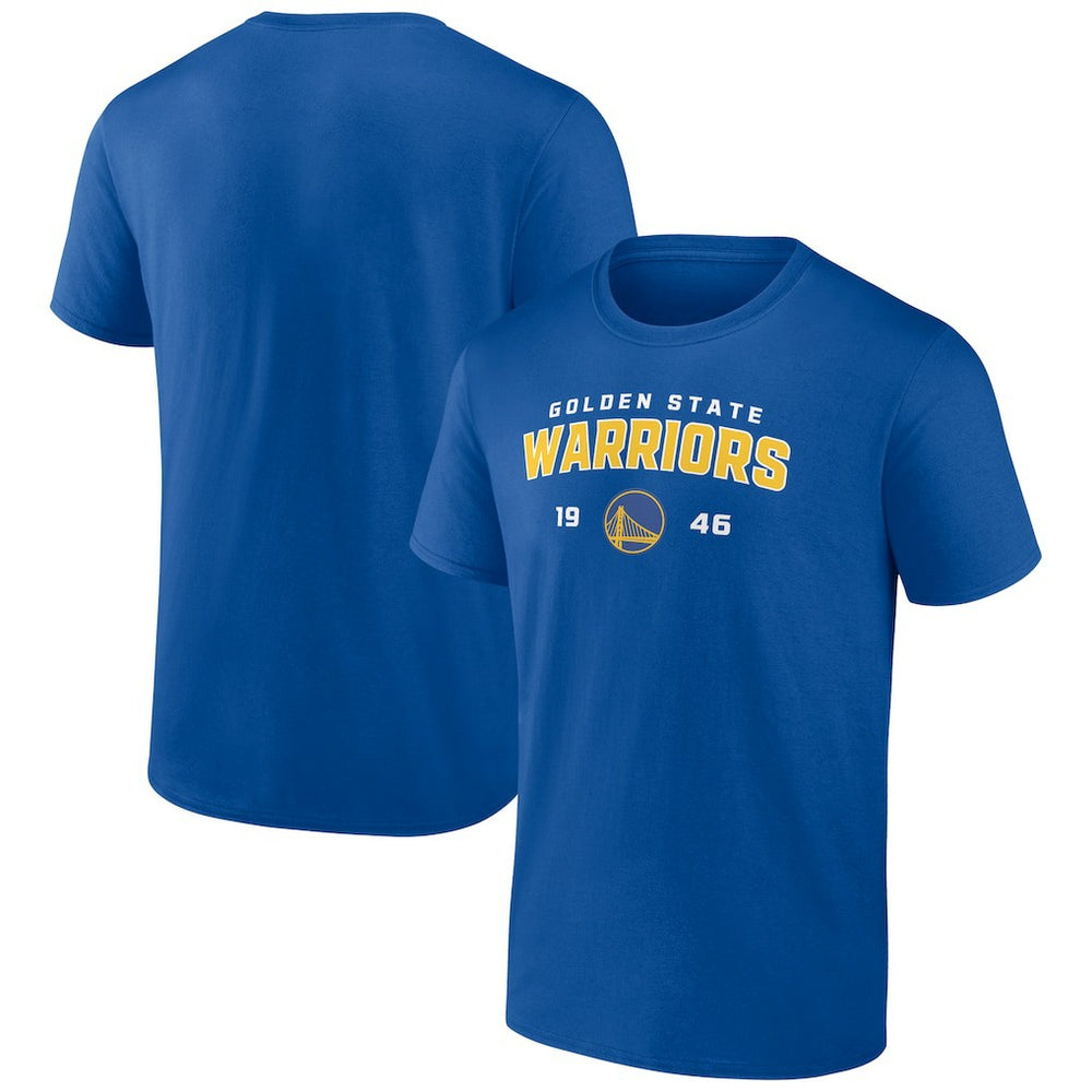 Golden State Warriors Rebel Logo T-Shirt sale - Royal cheap