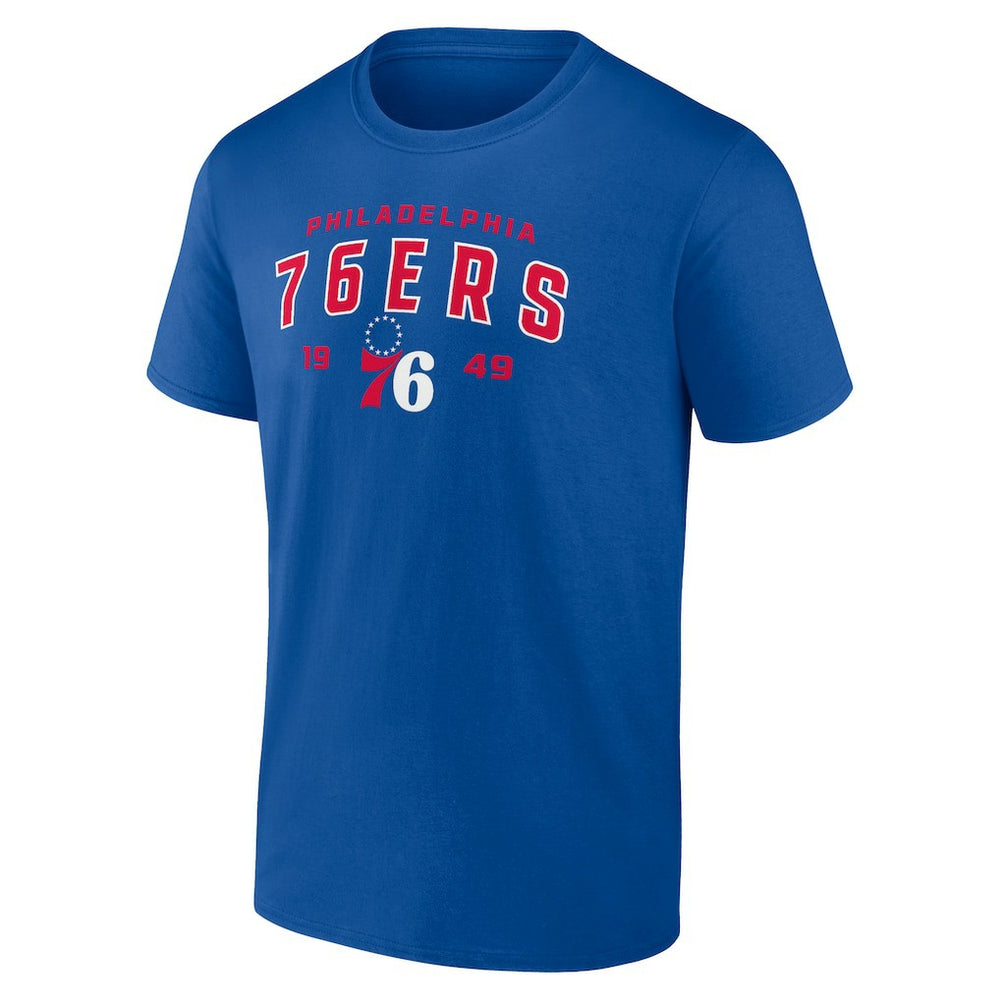 Philadelphia 76ers Rebel Logo T-Shirt - Royal discount
