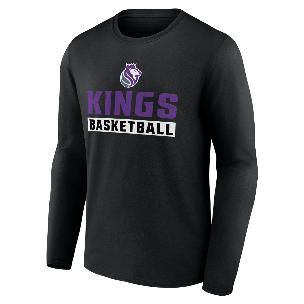 Sacramento Kings Let's Go Long Sleeve T-Shirt - Black sale