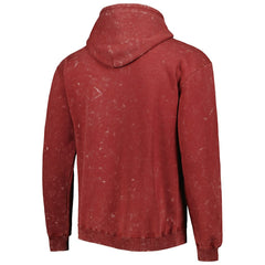 Chicago Bulls The Wild Collective Unisex Tonal Acid Wash Pullover Hoodie - Red on sale