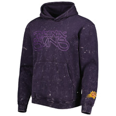 Phoenix Suns The Wild Collective Unisex Tonal Acid Wash Pullover Hoodie - Purple for sale