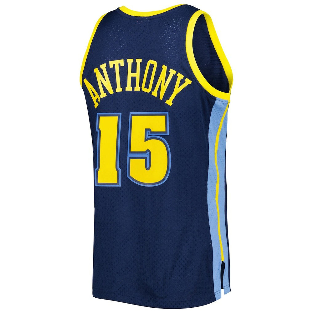 Carmelo Anthony Denver Nuggets Hardwood Classics Swingman Jersey sale - Navy outlet