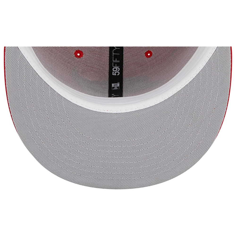Tampa Bay Buccaneers New Era Tri-Tone 59FIFTY Fitted Hat - Red cheap