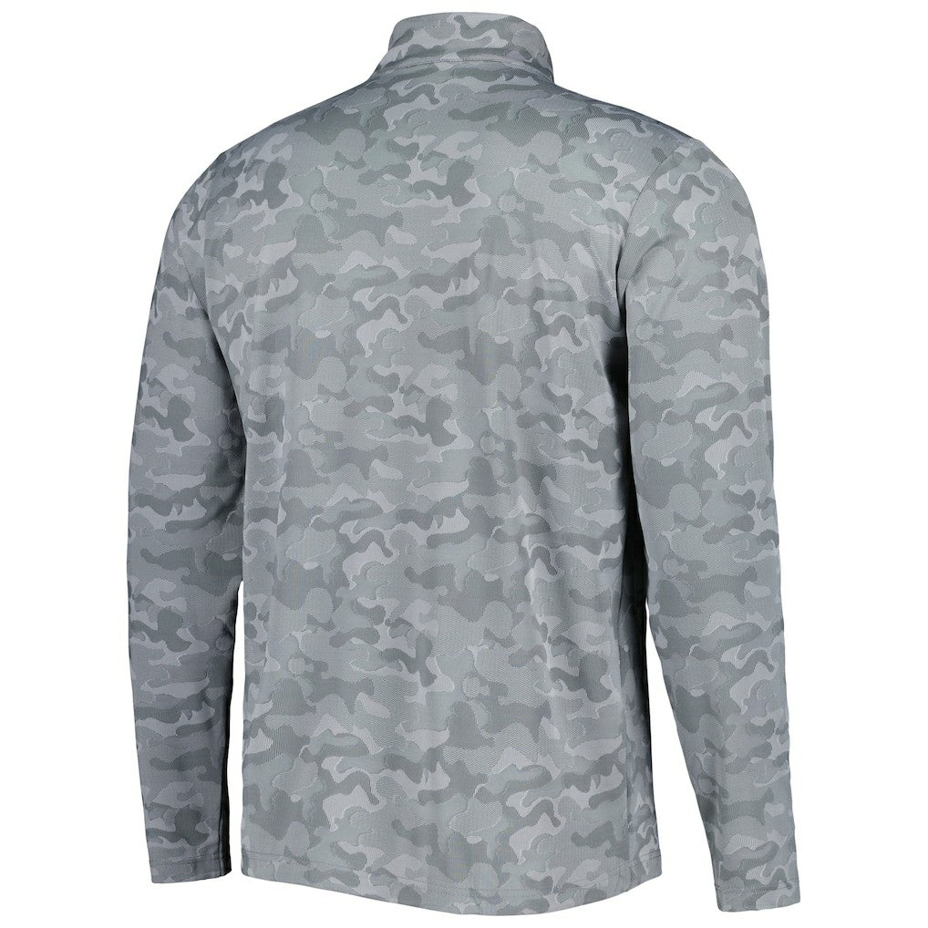 Dallas Cowboys Antigua Brigade Throwback Quarter-Zip Top - Gray discount