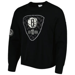 Brooklyn Nets AUTHMADE 10th Anniversary Pullover Sweater - Black shop