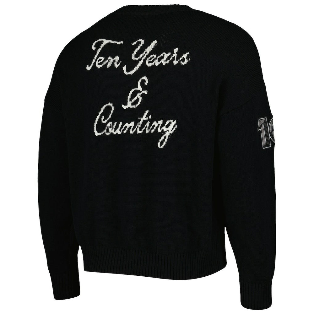 Brooklyn Nets AUTHMADE 10th Anniversary Pullover Sweater - Black shop