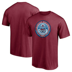Colorado Avalanche Hometown Collection Push Ahead T-Shirt - Burgundy T-shirts