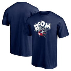 Columbus Blue Jackets Hometown Collection Push Ahead T-Shirt - Navy T-shirts