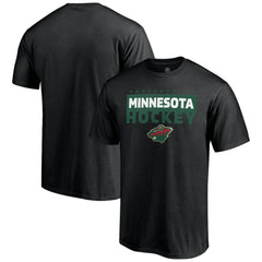 Minnesota Wild Gain Ground T-Shirt - Black T-shirts