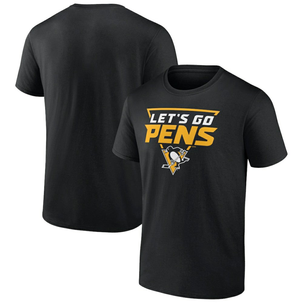 Pittsburgh Penguins Ice Cluster T-Shirt - Black T-shirts