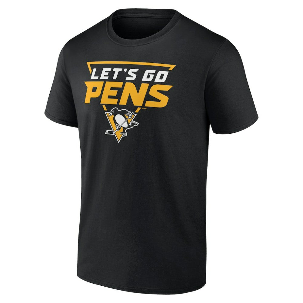 Pittsburgh Penguins Ice Cluster T-Shirt - Black T-shirts