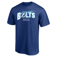 Tampa Bay Lightning Hometown Collection Push Ahead T-Shirt - Blue T-shirts