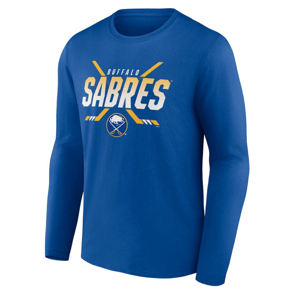 Buffalo Sabres Covert Logo Long Sleeve T-Shirt - Royal T-shirts