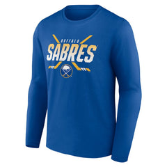 Buffalo Sabres Covert Logo Long Sleeve T-Shirt - Royal T-shirts
