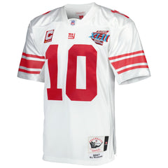 Eli Manning New York Giants 2007 Authentic Throwback Retired Player Jersey - White cheap