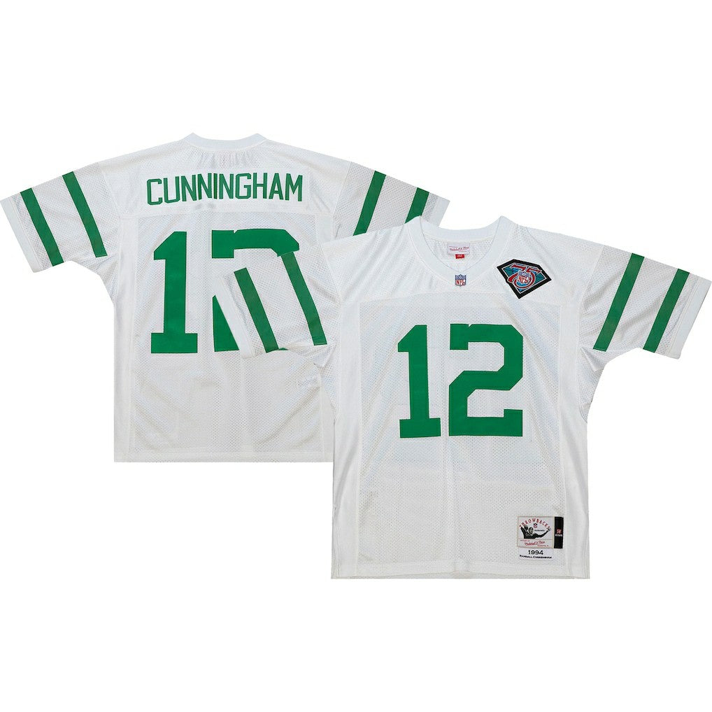 Randall Cunningham Philadelphia Eagles 1994 Authentic Throwback Retired Player Jersey - White for sale