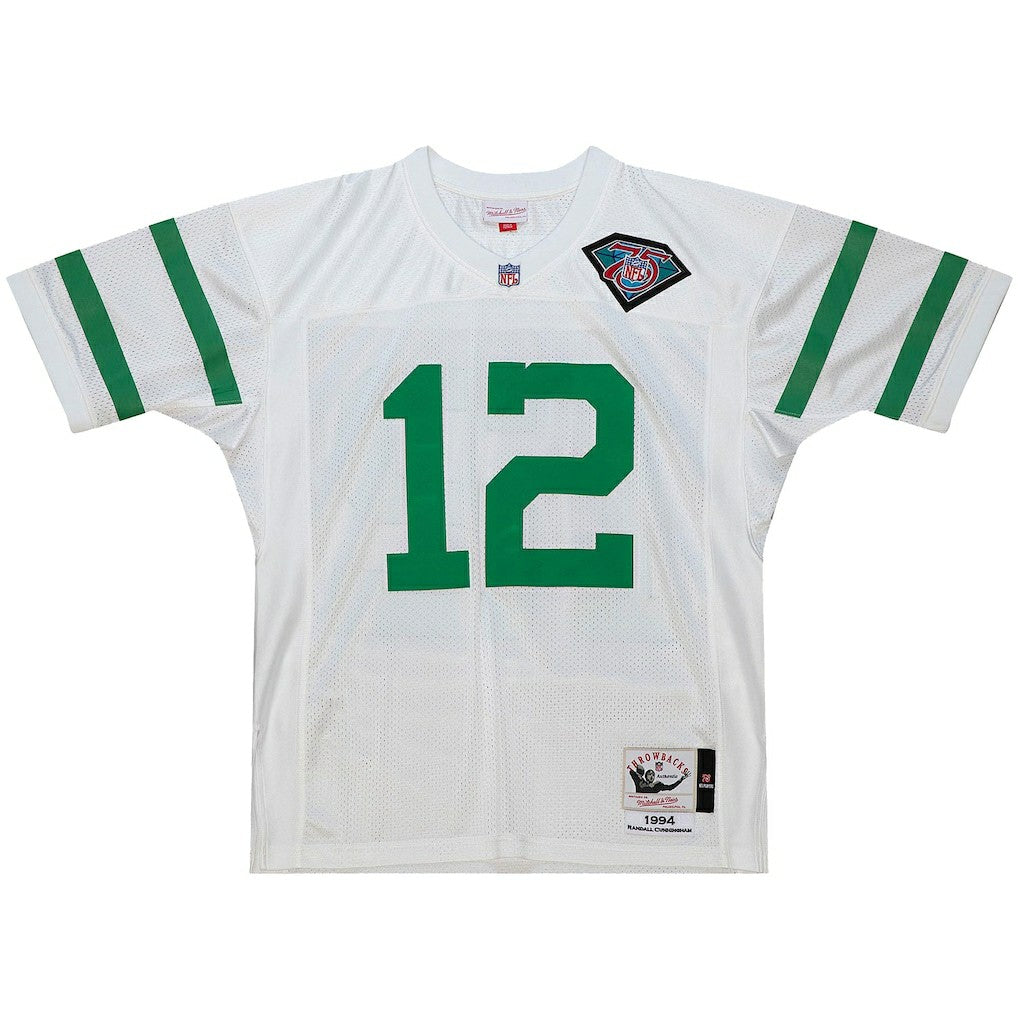 Randall Cunningham Philadelphia Eagles 1994 Authentic Throwback Retired Player Jersey - White for sale