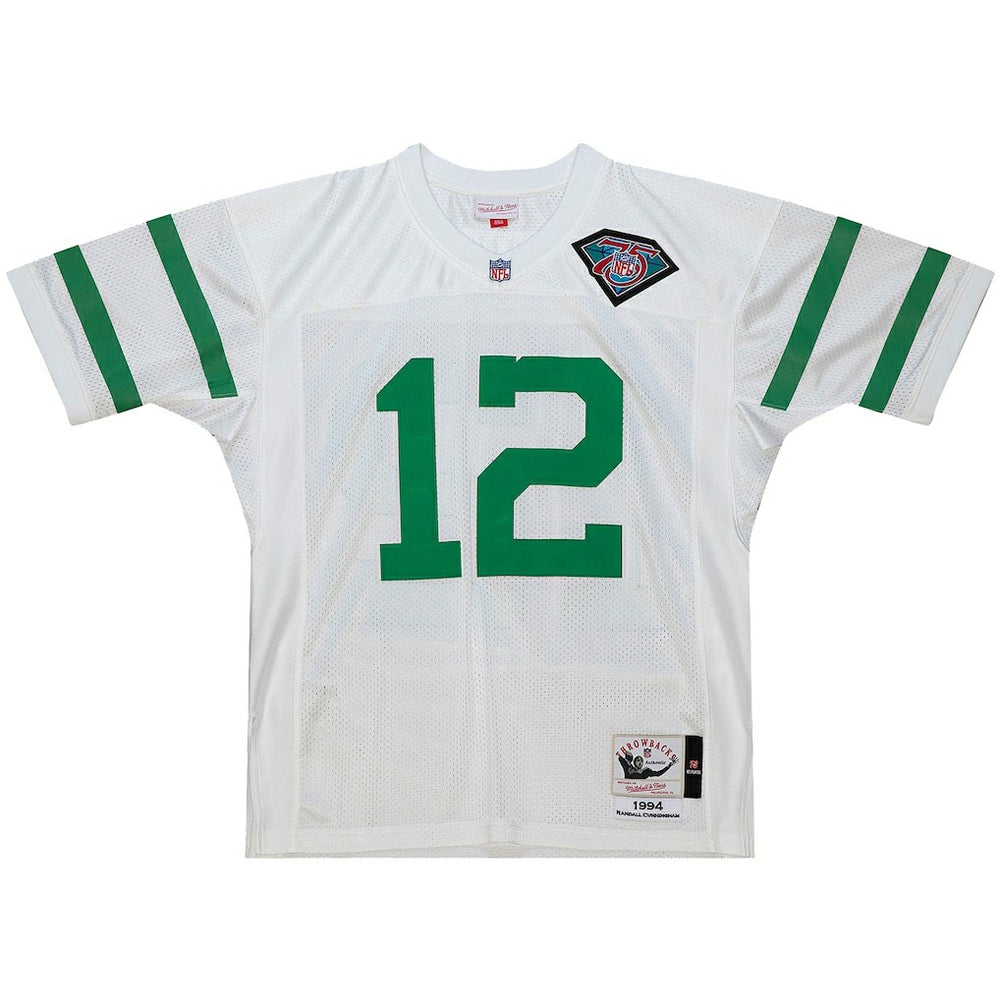 Randall Cunningham Philadelphia Eagles 1994 Authentic Throwback Retired Player Jersey - White for sale