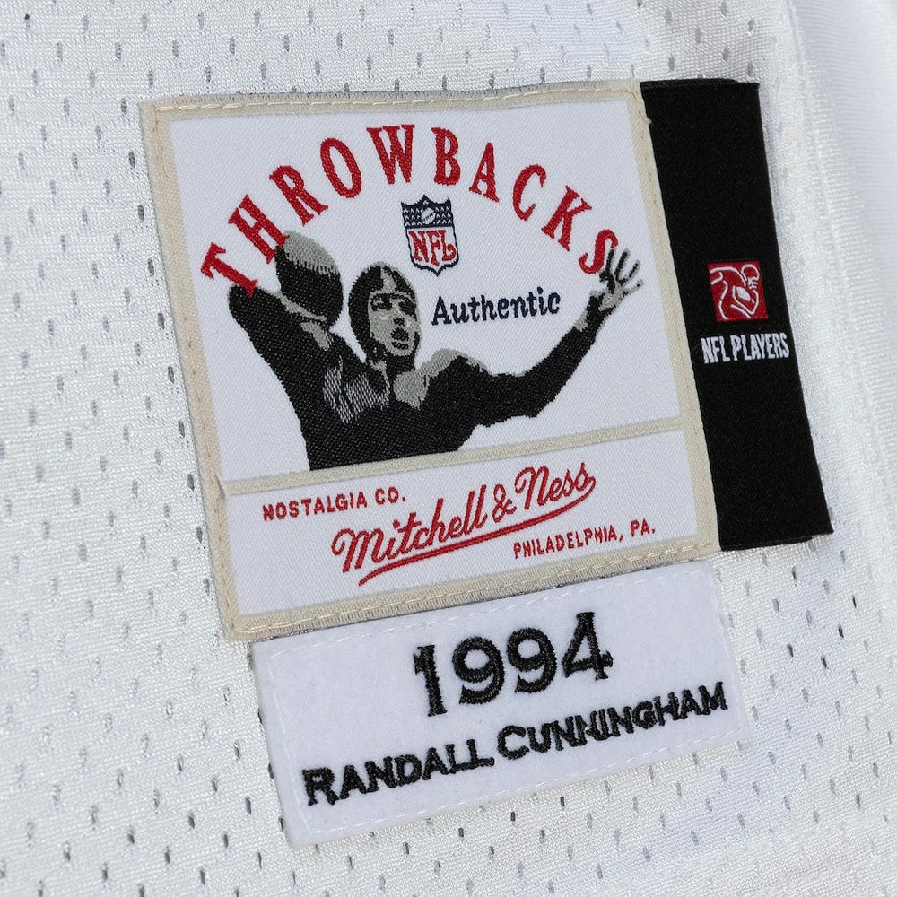 Randall Cunningham Philadelphia Eagles 1994 Authentic Throwback Retired Player Jersey - White for sale