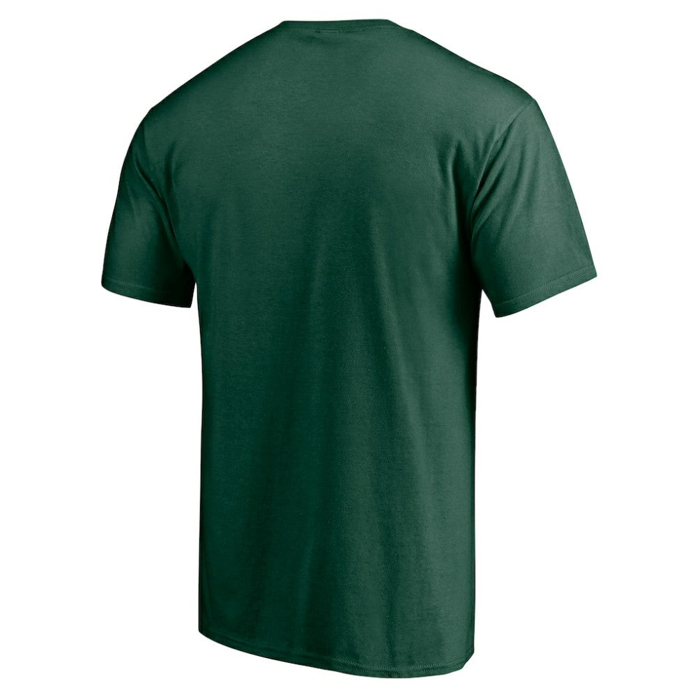 Minnesota Wild Snow Logo T-Shirt - Green T-shirts