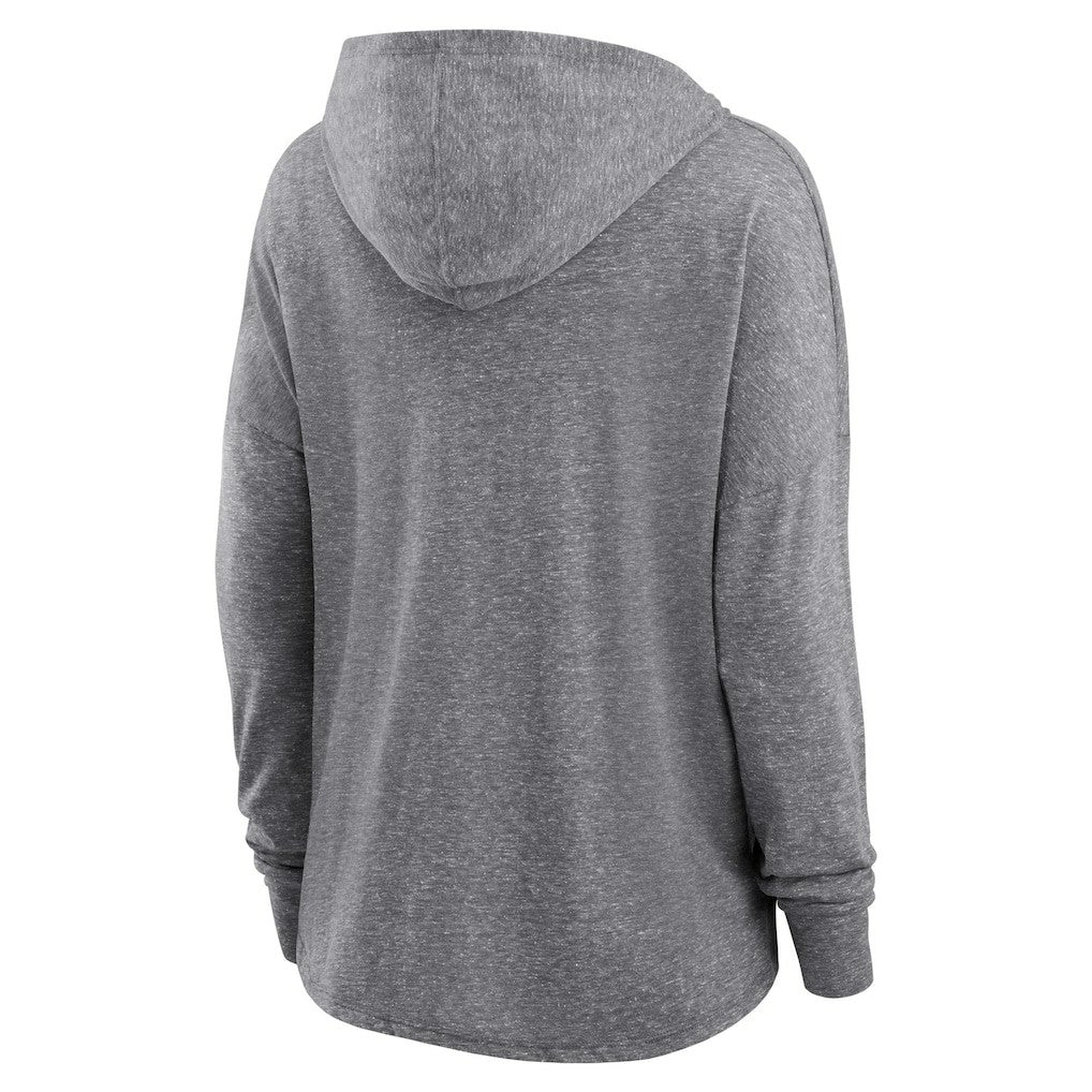 Las Vegas Raiders Women's Cozy Primary Pullover Hoodie - Heather Gray online