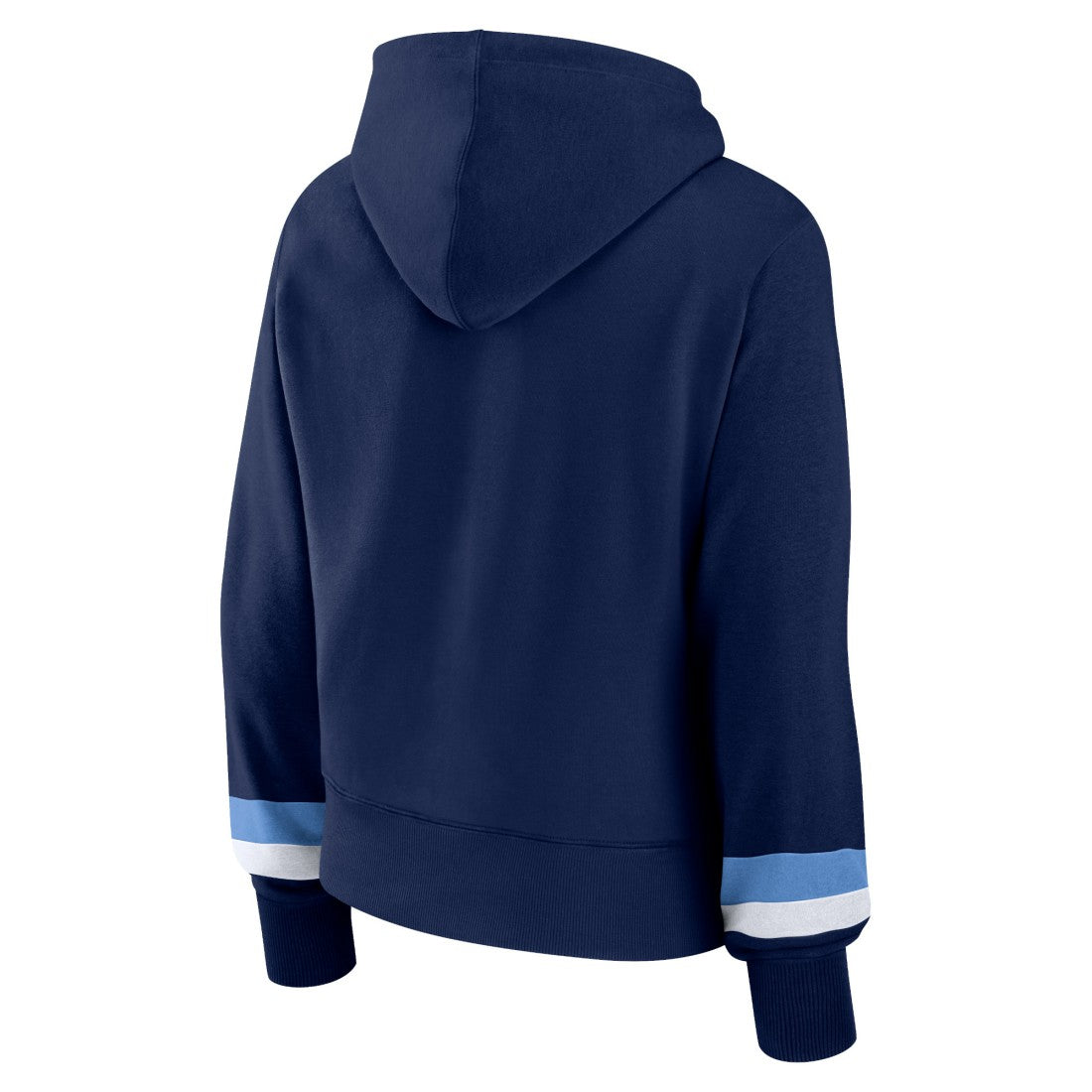 Tennessee Titans Women's Over Under Pullover Hoodie - Navy discount
