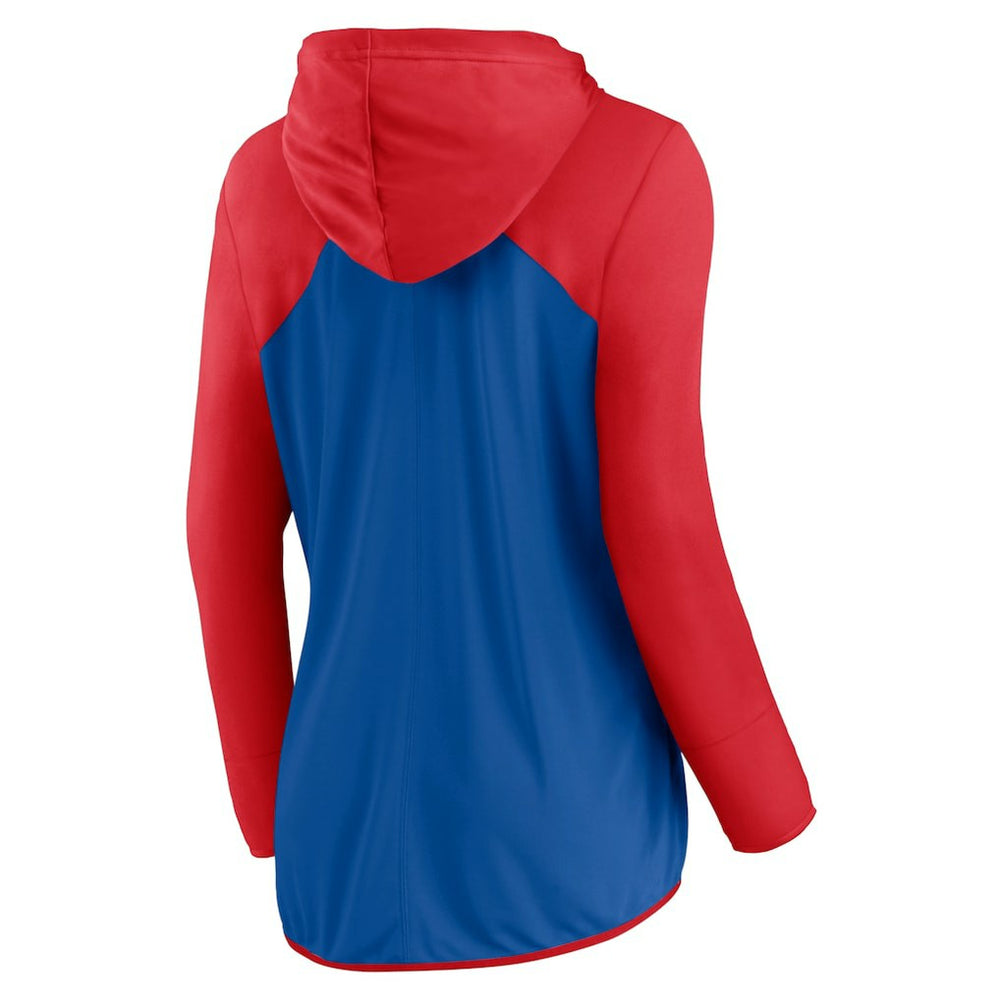 New York Giants Women's Forever Fan Full-Zip Hoodie - Royal/Red cheap