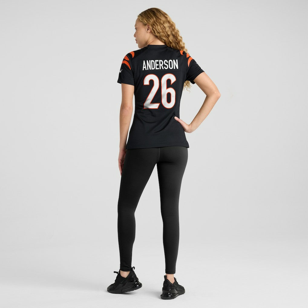 Tycen Anderson Cincinnati Bengals Women's Game Player Jersey - Black online