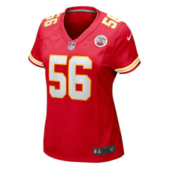 George Karlaftis Kansas City Chiefs Women's Game Player Jersey - Red for sale