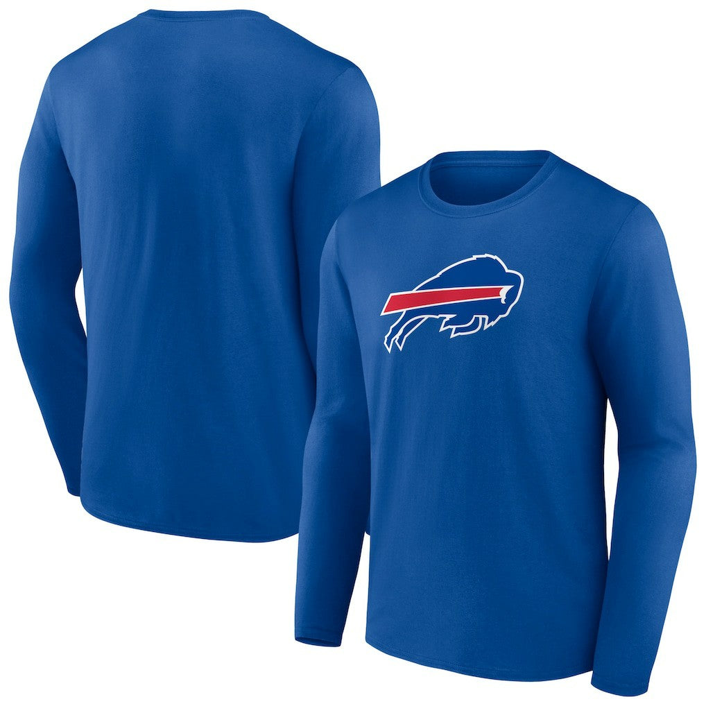 Buffalo Bills Primary Team Logo Long Sleeve T-Shirt - Royal outlet