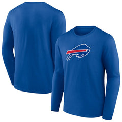 Buffalo Bills Primary Team Logo Long Sleeve T-Shirt - Royal outlet