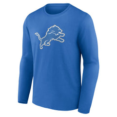 Detroit Lions Primary Team Logo Long Sleeve T-Shirt - Blue online