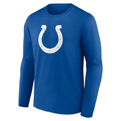 Indianapolis Colts Primary Team Logo Long Sleeve T-Shirt - Royal online