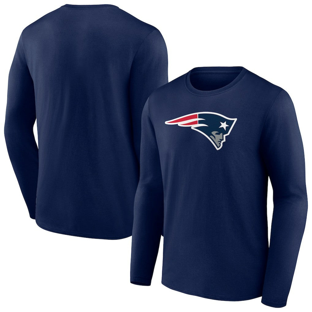 New England Patriots Primary Team Logo Long Sleeve T-Shirt - Navy outlet