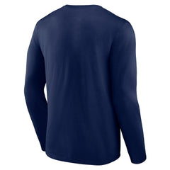 New England Patriots Primary Team Logo Long Sleeve T-Shirt - Navy outlet