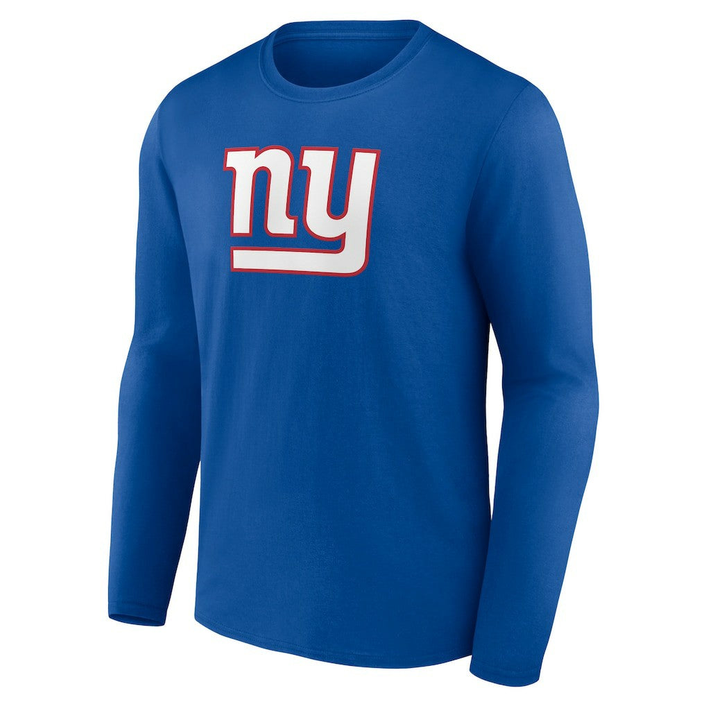 New York Giants Primary Team Logo Long Sleeve T-Shirt - Royal sale